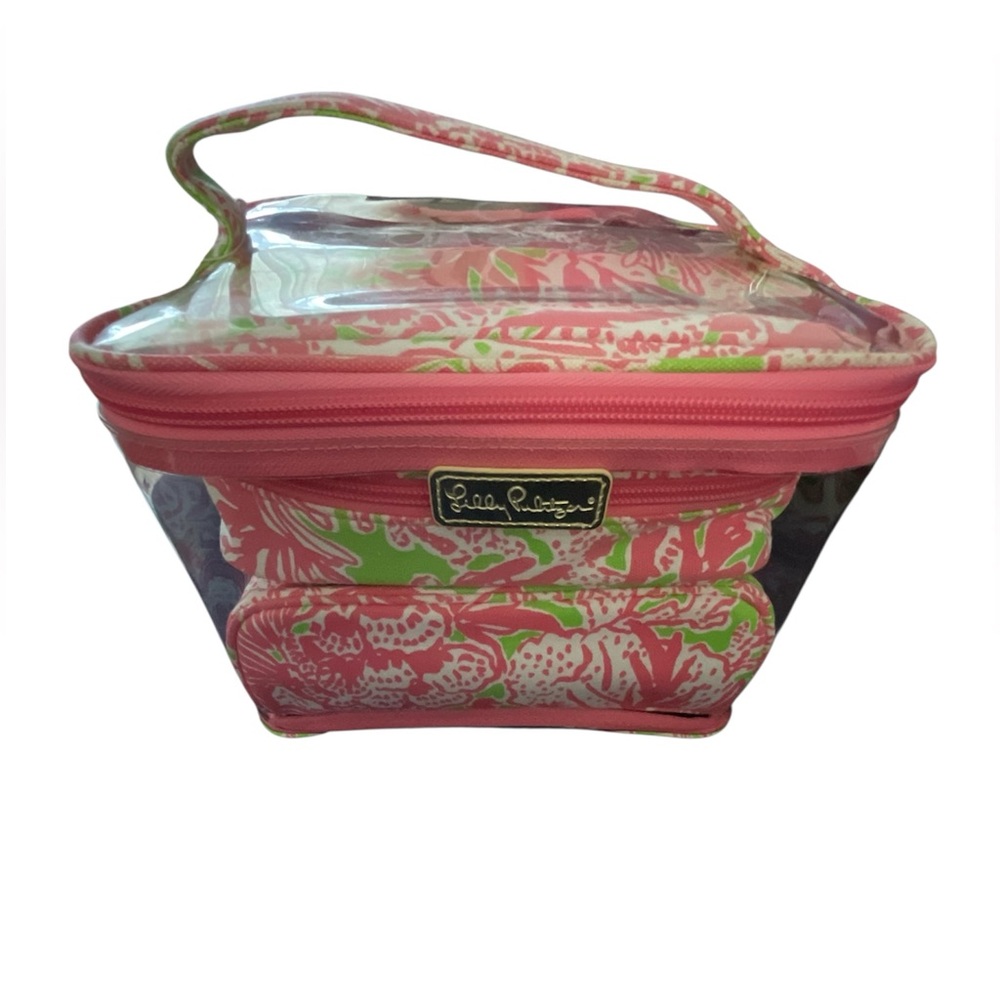 Lilly Pulitzer NWT makeup bag set